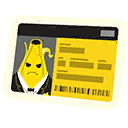 Banana Badge Emoji icon