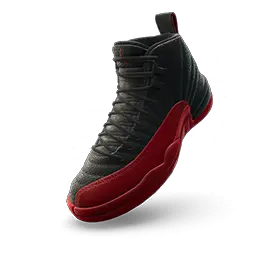 Air Jordan 12 Black/Varsity Red Shoes icon