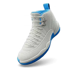 Air Jordan 12 Retro White/University Blue Shoes icon