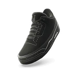 Air Jordan 3 Black Cat Shoes icon