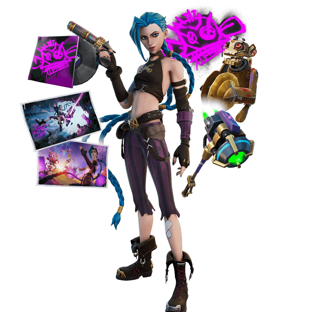 Arcane Jinx Fortnite Skin SkinTracker