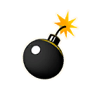 Big Bomb Emoji icon