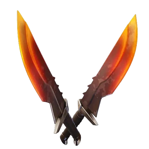 Burning Blades Pickaxe icon