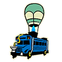 Bus Bounce Emoji icon