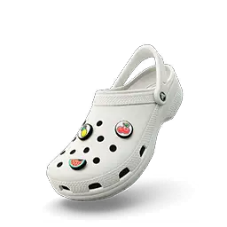 Crocs Classic Clog White Shoes icon