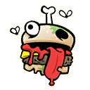 Grrr Burger Emoji icon