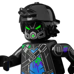 Night Artist Abstrakt Lego Outfit icon