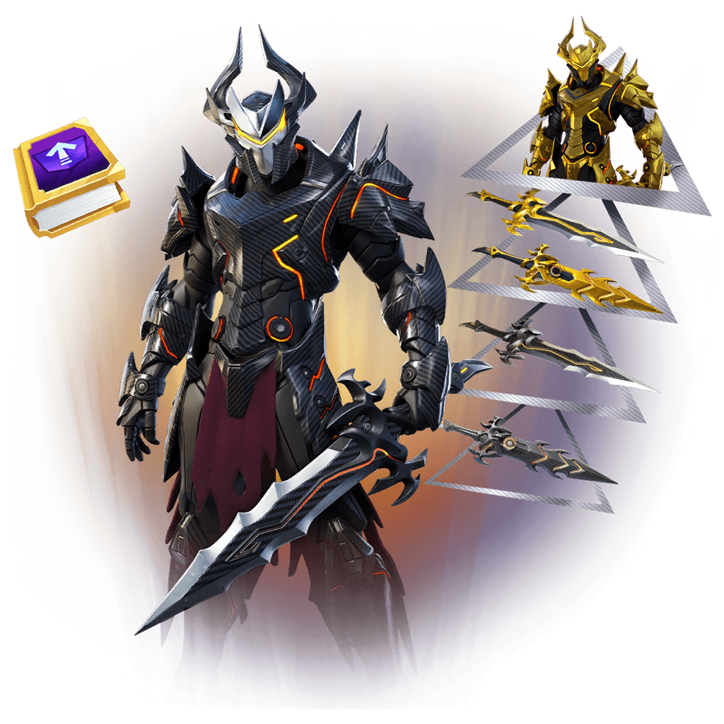 Omega Knights Level Up Quest Pack Fortnite Bundle Skin Tracker