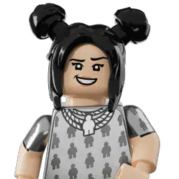 Platinum Billie Eilish Lego Outfit icon