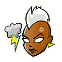 Storm Warning Emoji icon