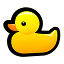 Super Ducky Emoji icon