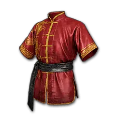 Dragon Print Tang (Red) Outfit icon